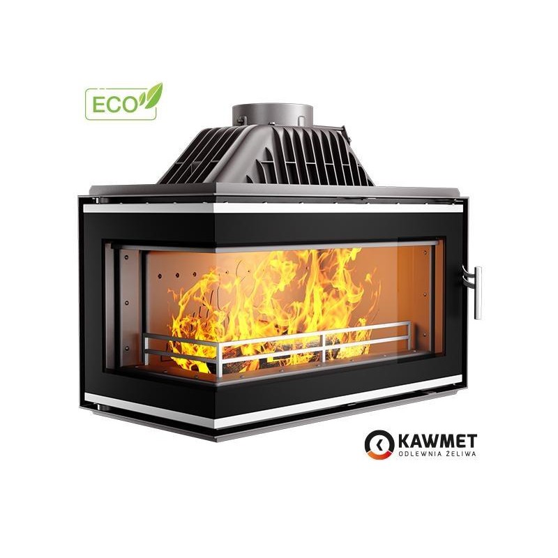 ketaus-ideklas-zidiniui-kawmet-w16-lb-135-kw-eco Ketaus židinio Įdėklas KAWMET W16 LB (13,5 kW) ECO - Image 1