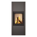 Krosnelė Vatra XL 50x50 ECO SAVEN juodo šamoto