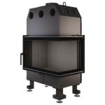 SAVEN Energy 75х50х47R Black (15,1 kW) ECO židinio ugniakuras-kampinis (Kopija) - Image 2