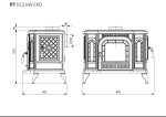 Ketaus krosnelė KAWMET P7 LB (10,5 kW) ECO - Image 3