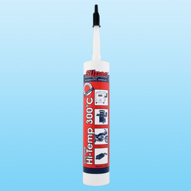 300 silikonas Hi-Temp 300C SILICONE 280ml-Karščiui atsparus silikoninis hermetikas - Image 1