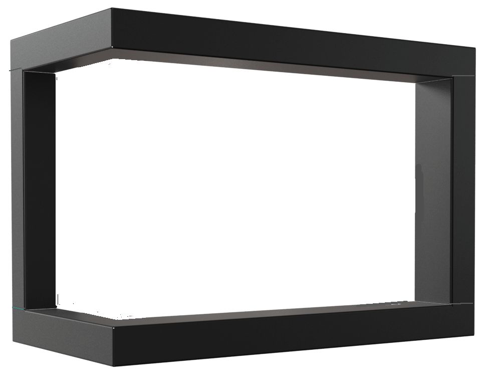kampinis rėmas Kampinis rėmas židiniui KAWMET W16 LB13,5 kW ECO- juodas - Image 1